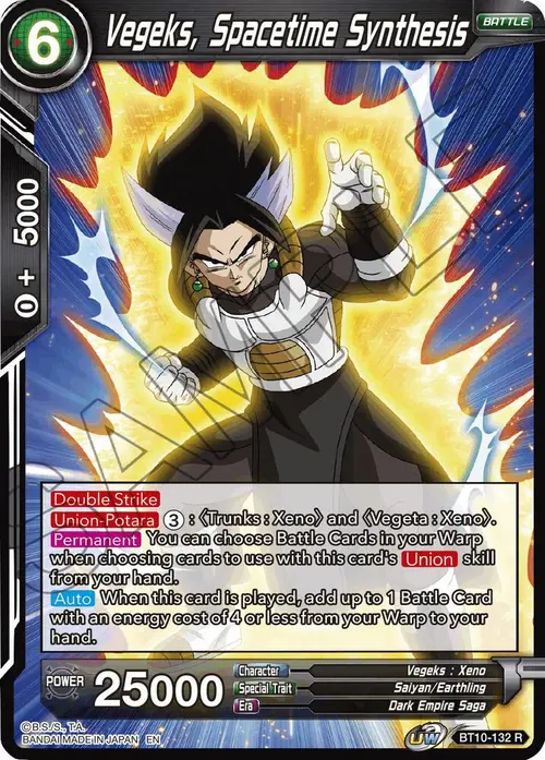 Vegeks, Spacetime Synthesis card art