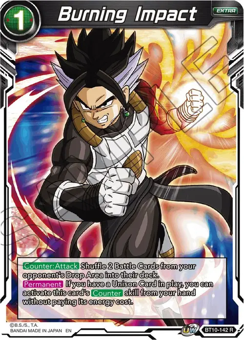 Burning Impact card art