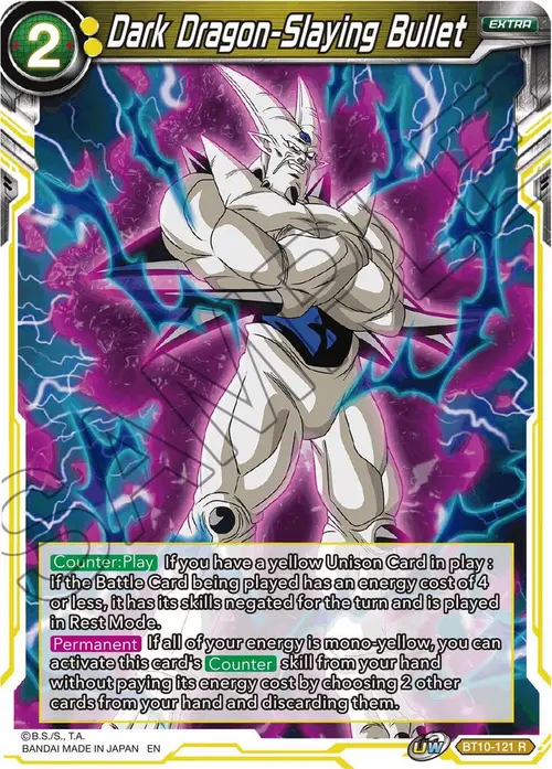 Dark Dragon-Slaying Bullet card art