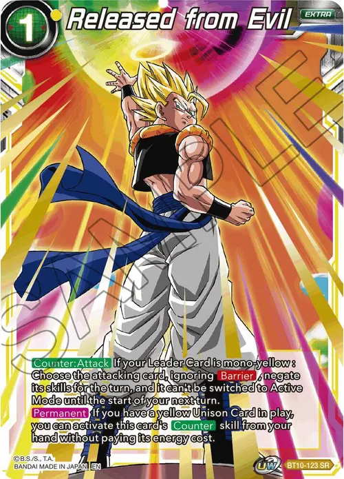Released from Evil card art