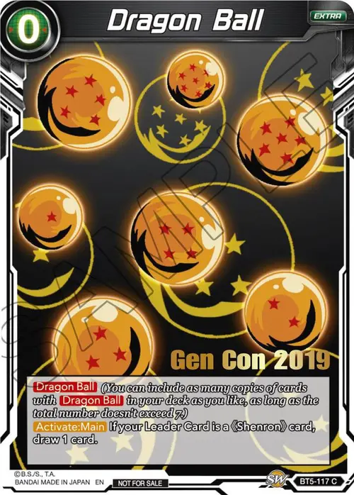 Dragon Ball (Gen Con 2019) card art