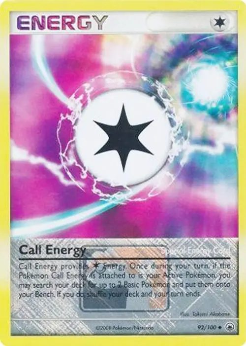 Call Energy - 92/100 (League Promo) card art