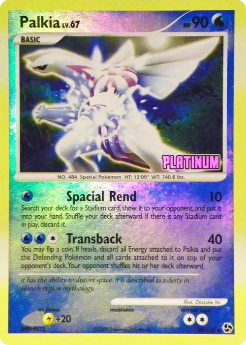 Palkia - 26/106 [Platinum] card art
