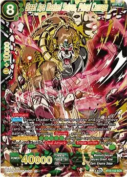 Great Ape Masked Saiyan, Primal Carnage card art