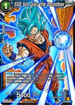 SSB Son Goku the Boundless card art