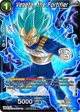 Vegeta, the Fortifier card art