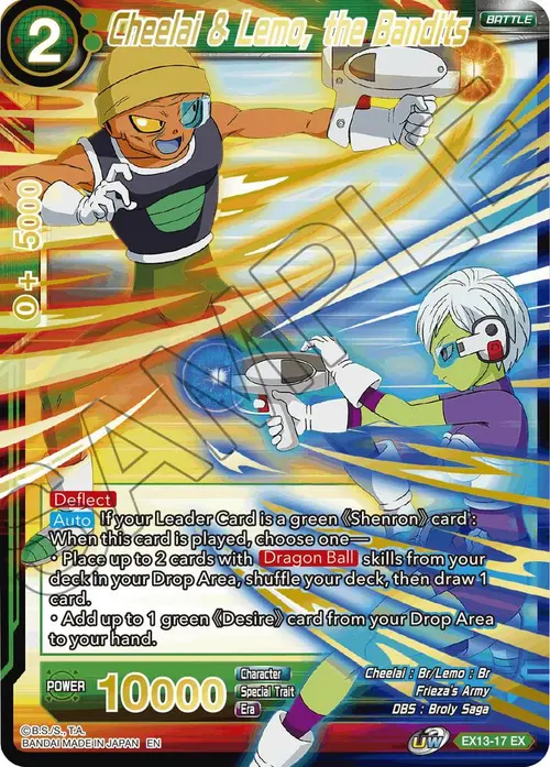 Cheelai & Lemo, the Bandits card art