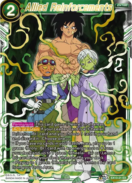 Allied Reinforcements card art