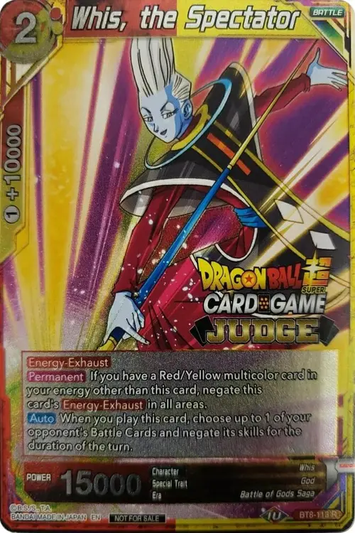 Whis, the Spectator card art