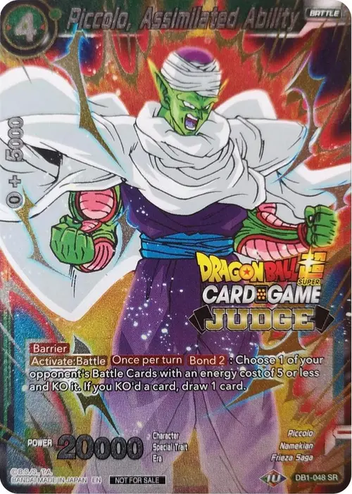 Piccolo, Assimilated Ability card art