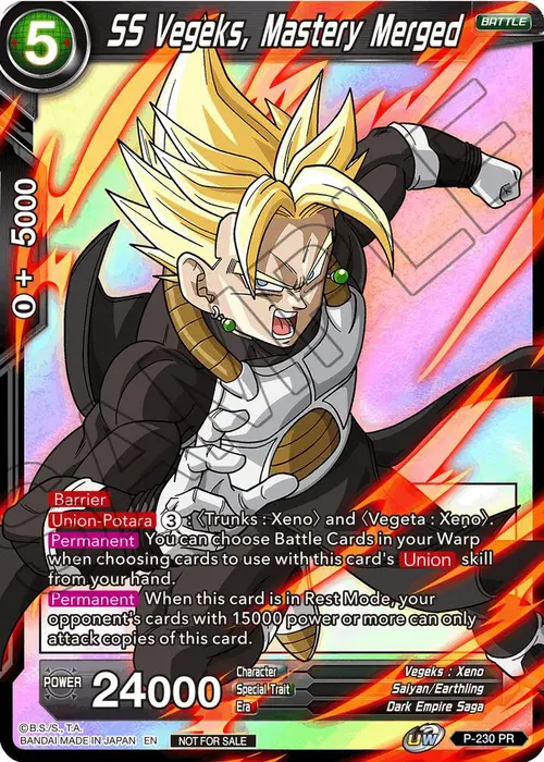 SS Vegeks, Mastery Merged (Alternate Art) card art