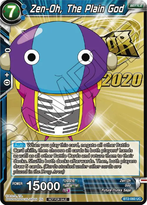 Zen-Oh, The Plain God card art