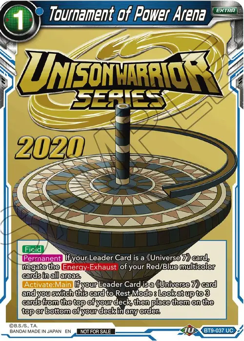 Tournament of Power Arena card art