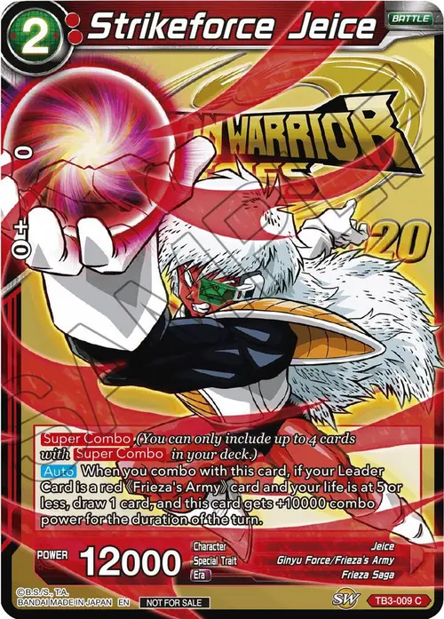 Strikeforce Jeice card art