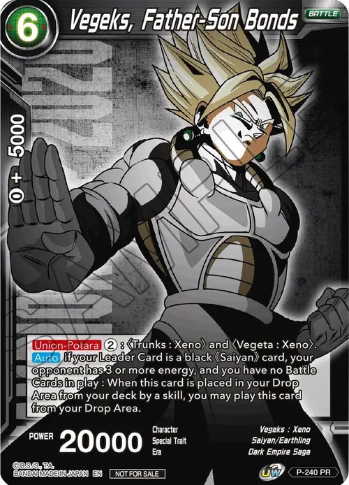 Vegeks, Father-Son Bonds card art