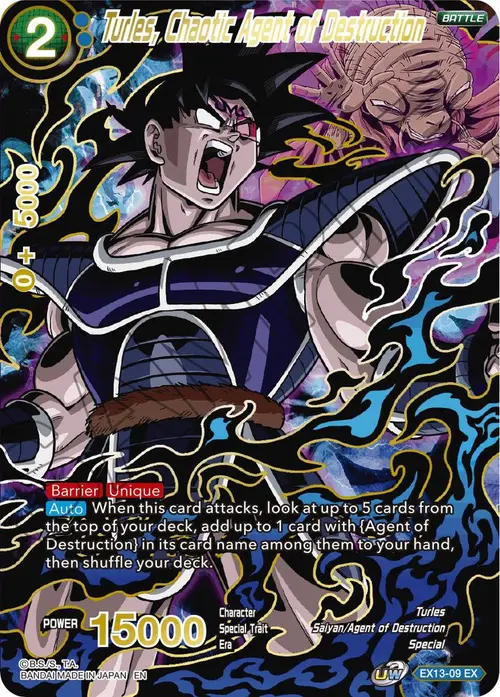 Turles, Chaotic Agent of Destruction card art
