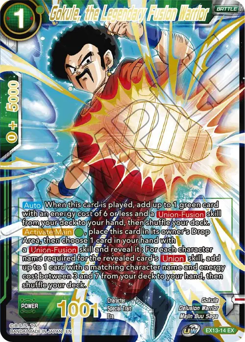 Gokule, the Legendary Fusion Warrior card art