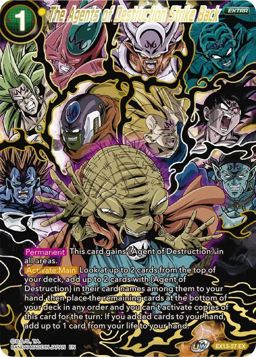 The Agents of Destruction Strike Back card art