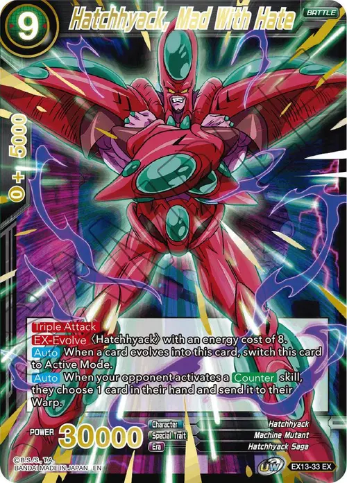 Hatchhyack, Mad With Hate card art