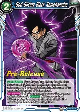 God-Slicing Black Kamehameha card art