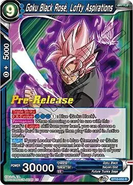 Goku Black Rose, Lofty Aspirations card art