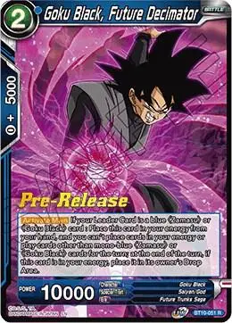 Goku Black, Future Decimator card art