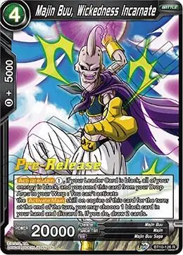 Majin Buu, Wickedness Incarnate card art