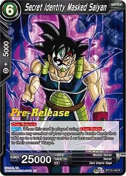 Secret Identity Masked Saiyan card art