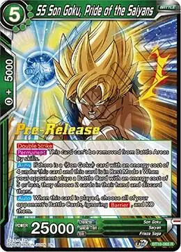 SS Son Goku, Pride of the Saiyans card art