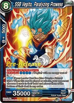 SSB Vegito, Paralyzing Prowess card art