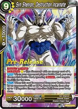 Syn Shenron, Destruction Incarnate card art