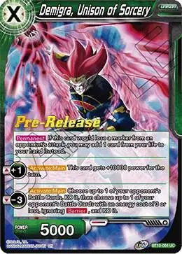 Demigra, Unison of Sorcery card art
