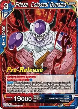 Frieza, Colossal Dynamo card art