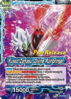 Fused Zamasu // Fused Zamasu, Divine Ruinbringer card art