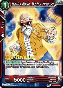 Master Roshi, Martial Virtuoso card art