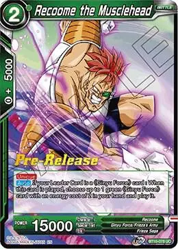 Recoome the Musclehead card art