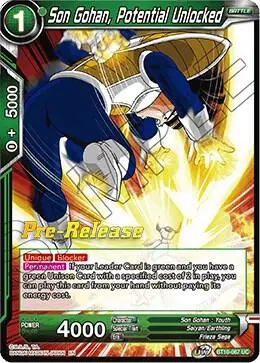 Son Gohan, Potential Unlocked card art