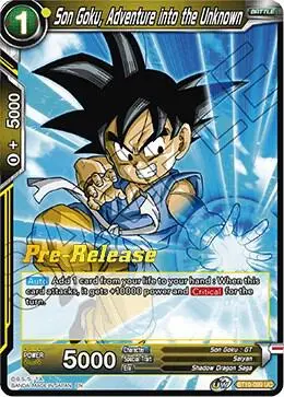 Son Goku, Adventure into the Unknown card art