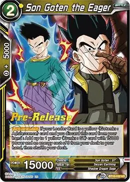 Son Goten the Eager card art