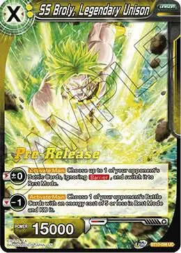 SS Broly, Legendary Unison card art