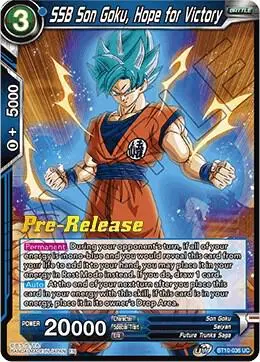 SSB Son Goku, Hope for Victory card art