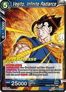 Vegito, Infinite Radiance card art