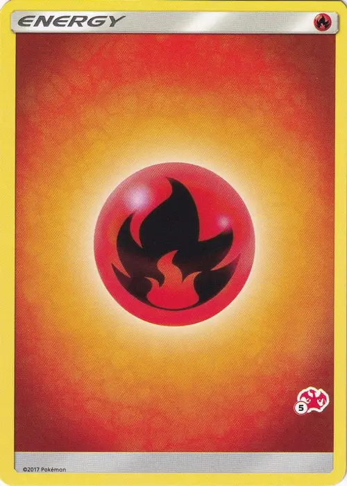 Fire Energy (#5 Charizard Stamped) card art
