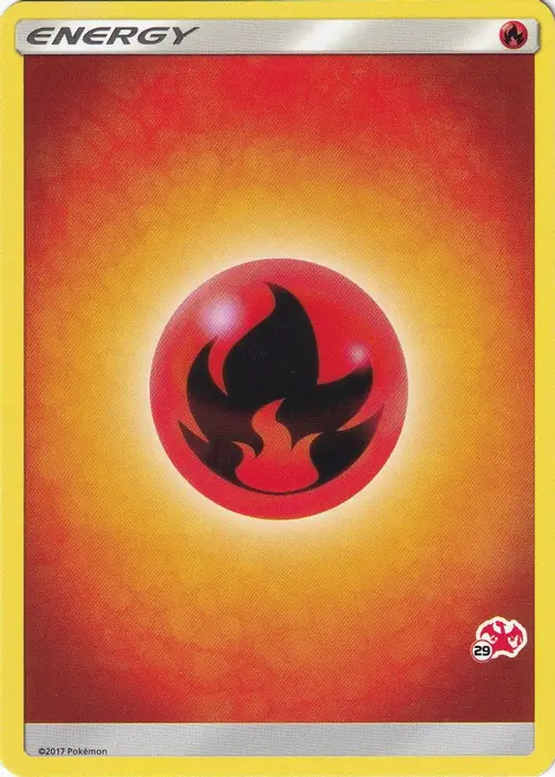 Fire Energy (#29 Charizard Stamped) card art