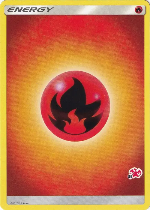Fire Energy (#32 Charizard Stamped) card art