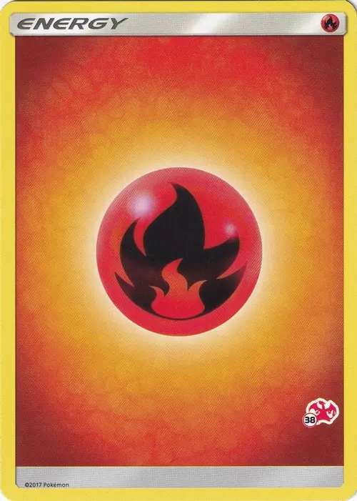 Fire Energy (#38 Charizard Stamped) card art