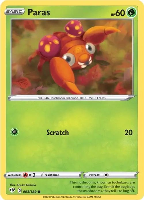 Paras card art