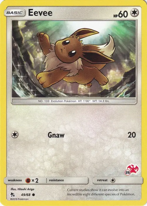 Eevee - 49/68 (#26 Charizard Stamped) card art
