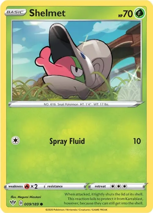 Shelmet card art