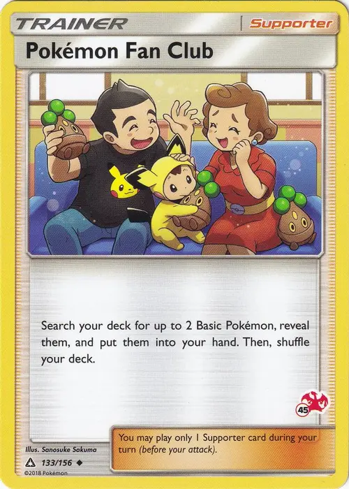 Pokemon Fan Club - 133/156 (#45 Charizard Stamped) card art